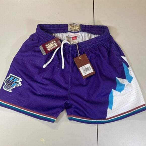 Utah Jazz Mitchell & Ness Women's NBA Shorts - Picture 1 of 2